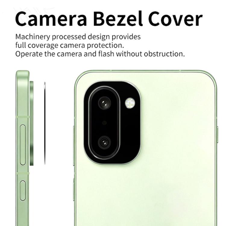 For OnePlus 15R Kalebol Metal Hollow Lens Protection Ring