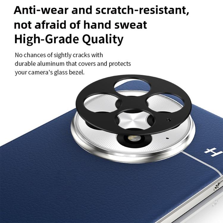 For OnePlus 12 Kalebol Metal Hollow Lens Protection Ring
