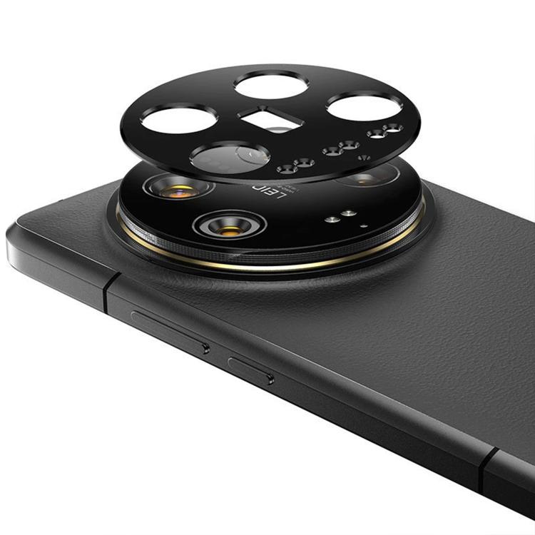 For Xiaomi 14 Ultra Kalebol Metal Hollow Lens Protection Ring