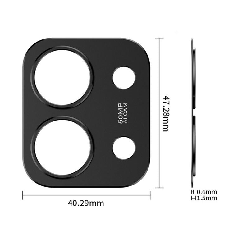 For Redmi 15 4G SEA 169.5mm Kalebol Metal Hollow Lens Protection Ring