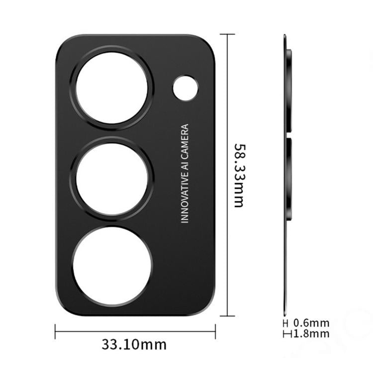 For Redmi 15 5G Global 169.5mm Kalebol Metal Hollow Lens Protection Ring