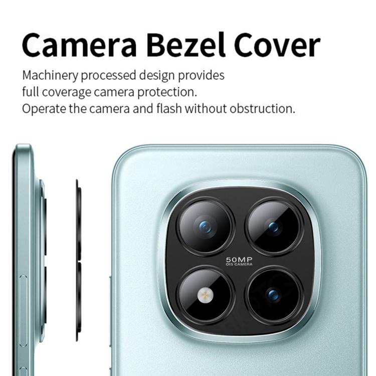 For Redmi Note 15 Pro 5G Global 163.6mm Kalebol Metal Hollow Lens Protection Ring