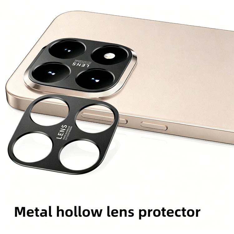For Xiaomi 15T Pro  5G Kalebol Metal Hollow Lens Protection Ring