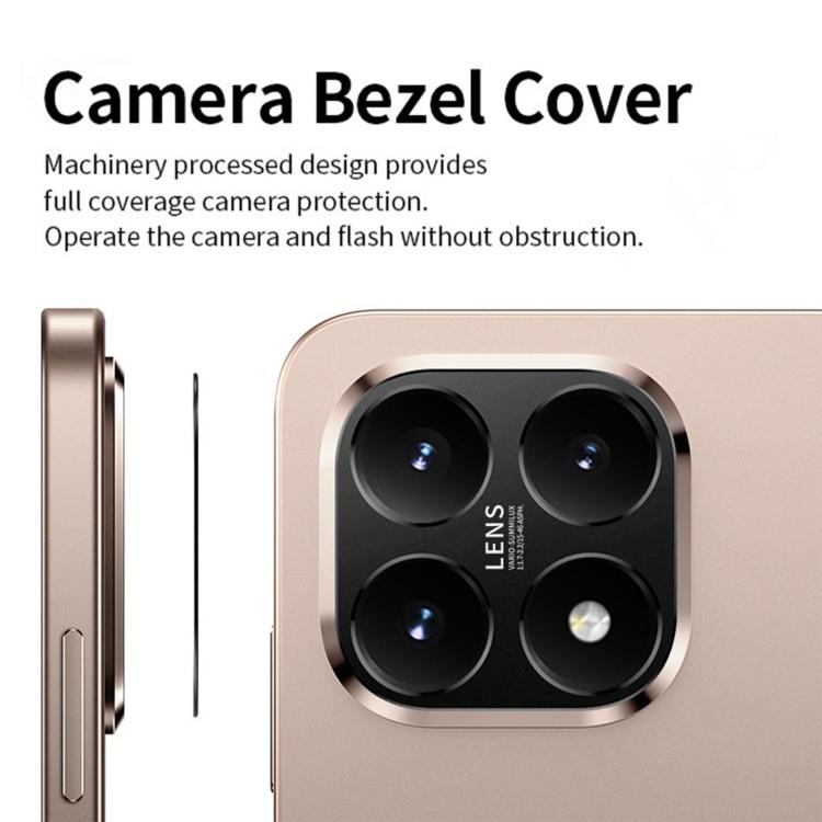 For Xiaomi 15T Pro  5G Kalebol Metal Hollow Lens Protection Ring