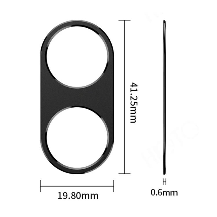 For Xiaomi Poco X8 Pro Max / Redmi Turbo 5 Max Kalebol Metal Hollow Lens Protection Ring