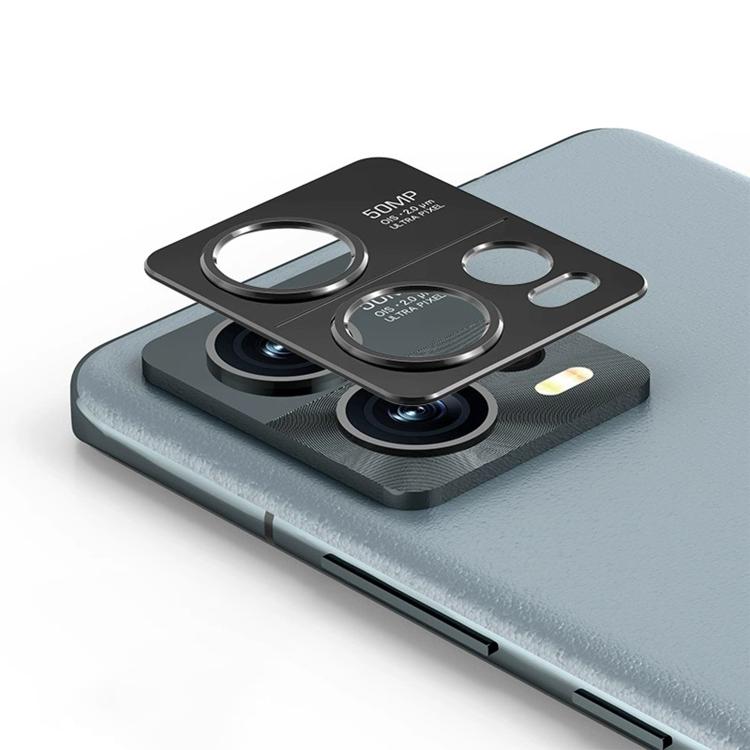 For Motorola Edge 30 Fusion Kalebol Metal Hollow Lens Protection Ring