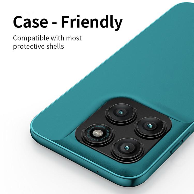 For Motorola Moto G67 5G Kalebol Metal Hollow Lens Protection Ring