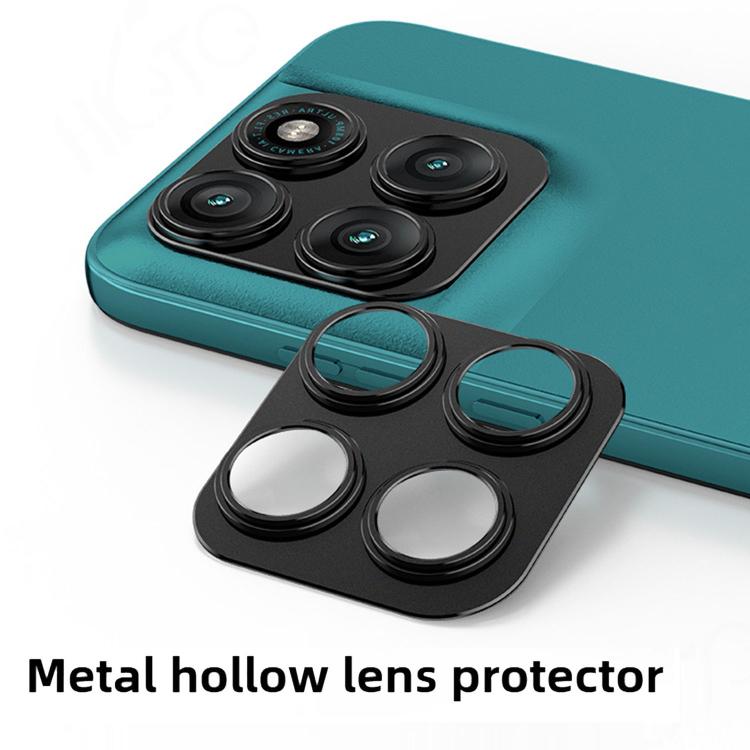 For Motorola Moto G77 5G Kalebol Metal Hollow Lens Protection Ring