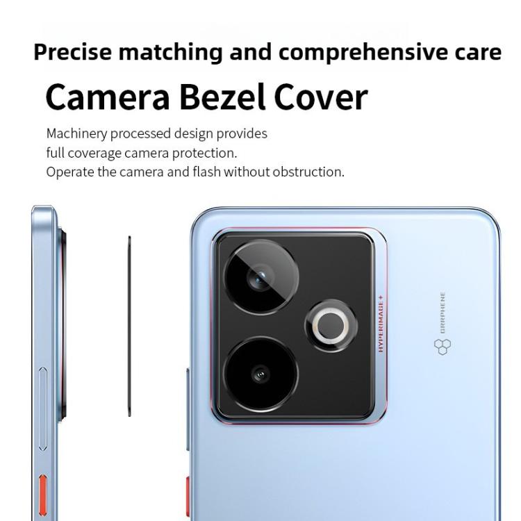 For Realme GT 7 Kalebol Metal Hollow Lens Protection Ring