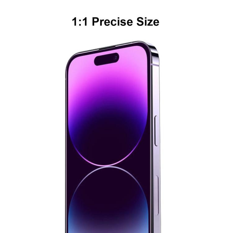 For iPhone 16 Plus JUNSUNMAY 25pcs Anti-Blue Light Clear Tempered Glass Film