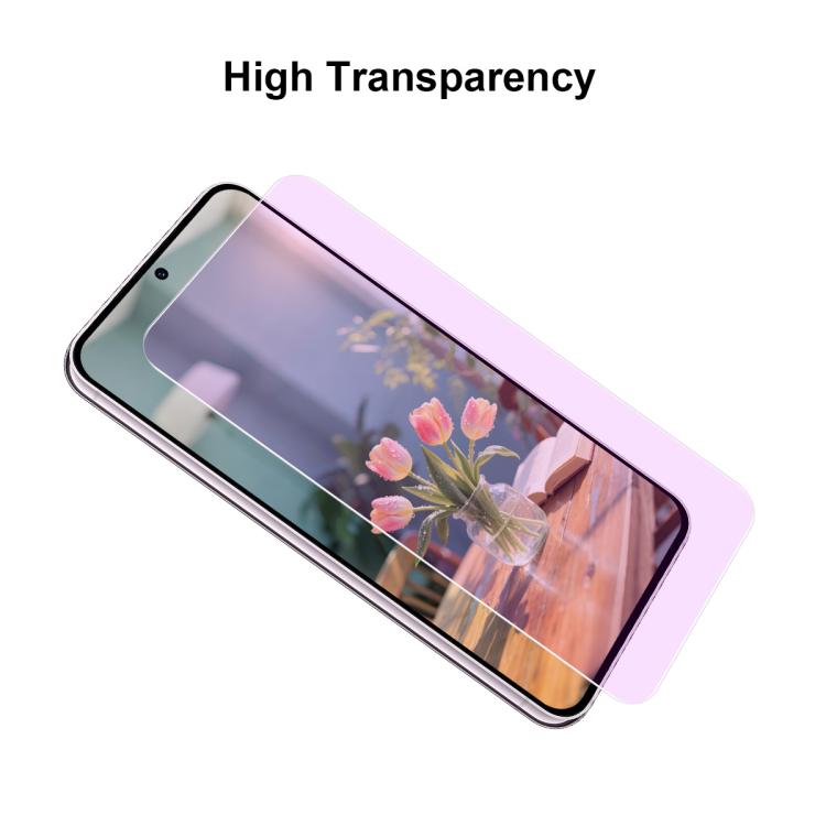 For Honor X7c 4G JUNSUNMAY 25pcs Anti-Blue Light Clear Tempered Glass Film