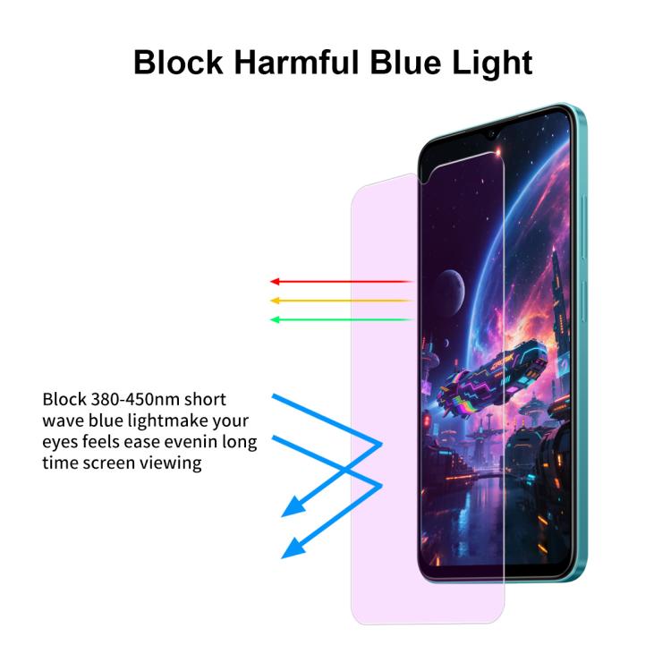 For Samsung Galaxy Xcover 7 JUNSUNMAY 25pcs Anti-Blue Light Clear Tempered Glass Film