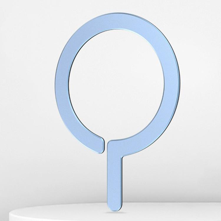 Wireless Charging Aluminum Alloy Ring Magnetic Sheet - Blue Lower Gap