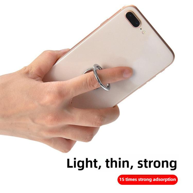 Universal Magnetic Suction Cup Thin Portable Cell Phone Ring Clip