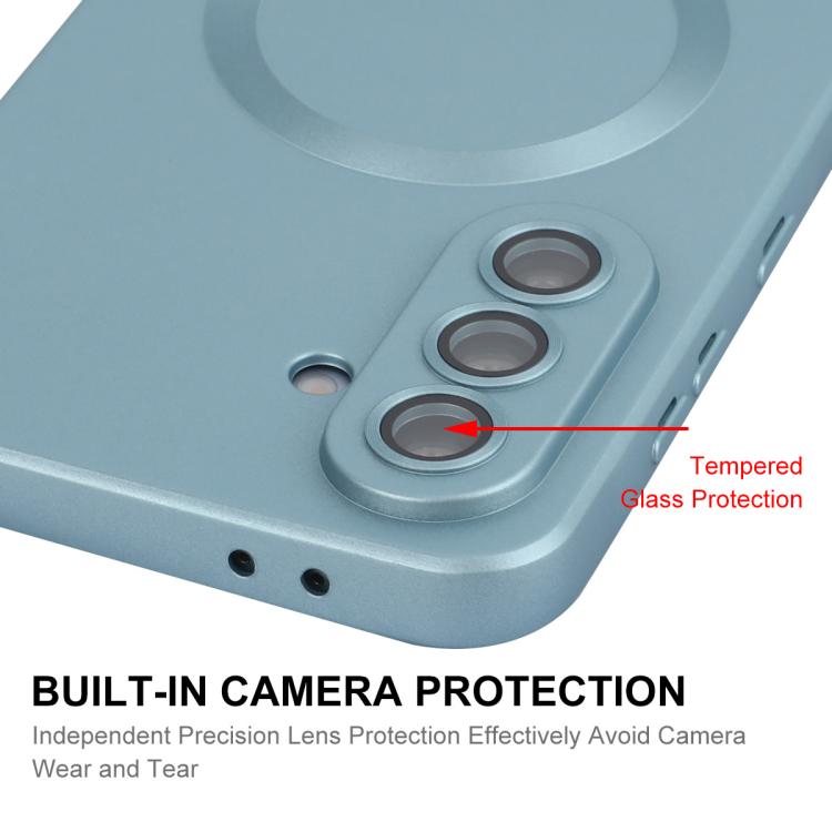 For Samsung Galaxy A36 5G ENKAY MagSafe Matte TPU Phone Case with Lens Film