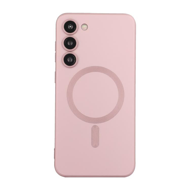 For Samsung Galaxy S23 5G ENKAY MagSafe Matte TPU Phone Case with Lens Film