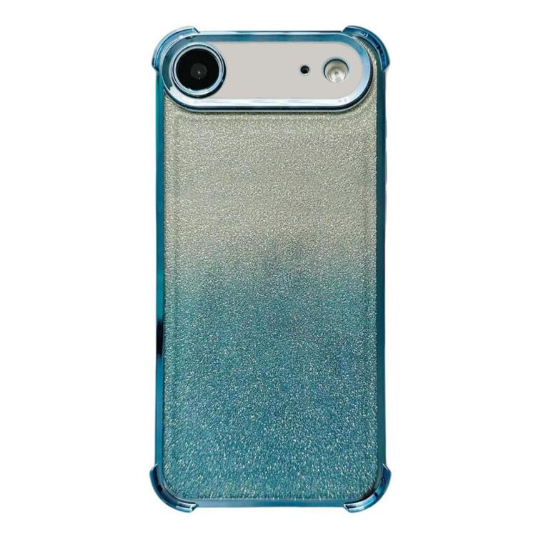 For iPhone Air Electrpolated Glitter Four-corner Shockproof Space TPU Phone Case