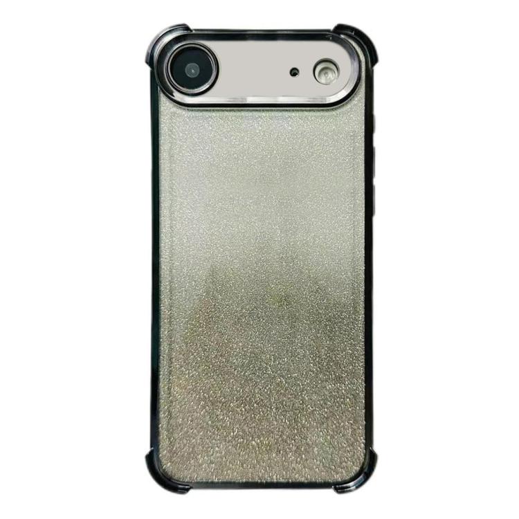 For iPhone Air Electrpolated Glitter Four-corner Shockproof Space TPU Phone Case