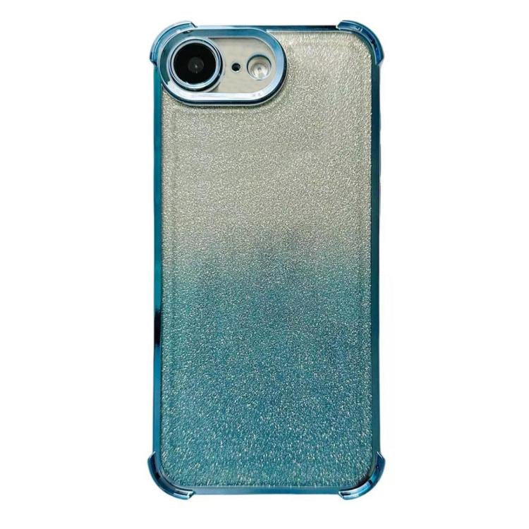 For iPhone 17e / 16e Electrpolated Glitter Four-corner Shockproof Space TPU Phone Case