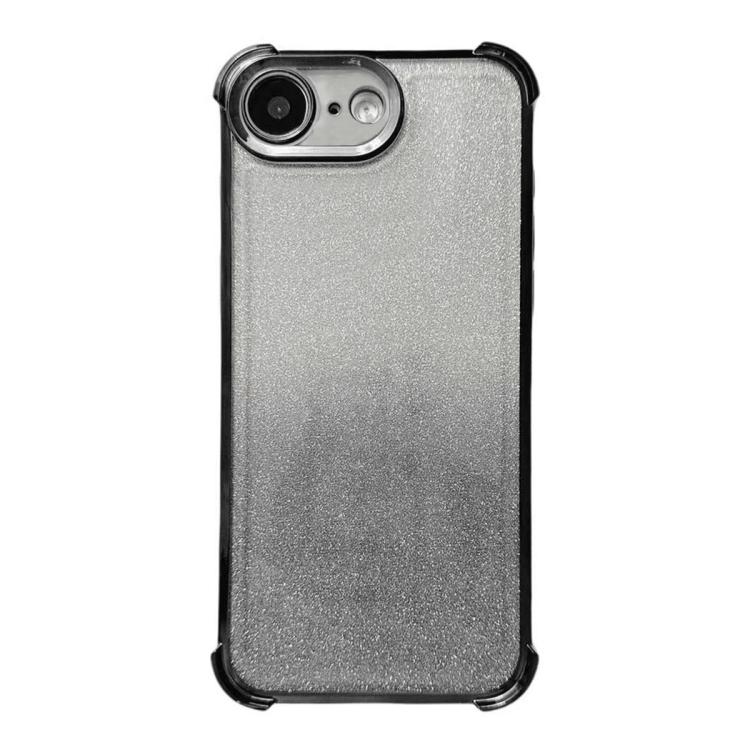 For iPhone 17e / 16e Electrpolated Glitter Four-corner Shockproof Space TPU Phone Case