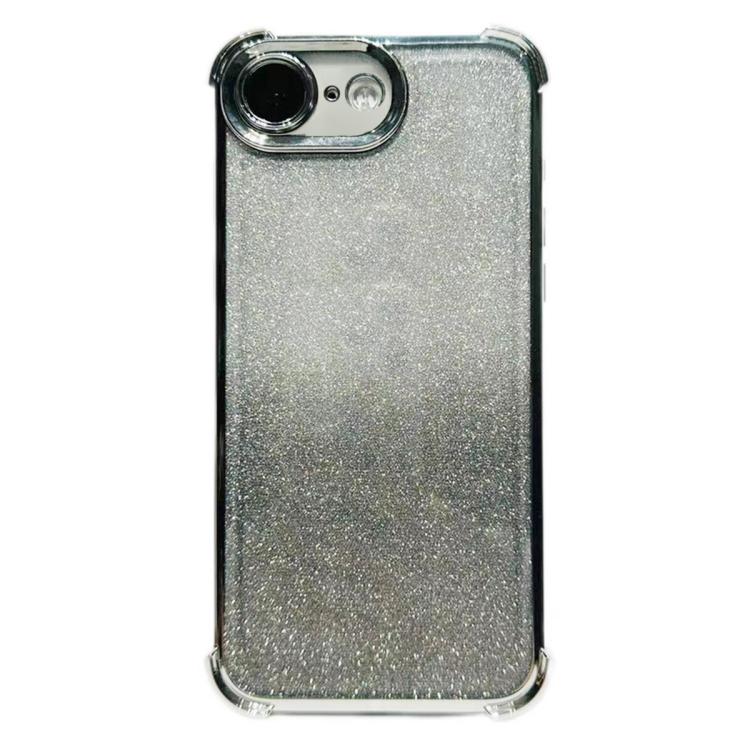 For iPhone 17e / 16e Electrpolated Glitter Four-corner Shockproof Space TPU Phone Case