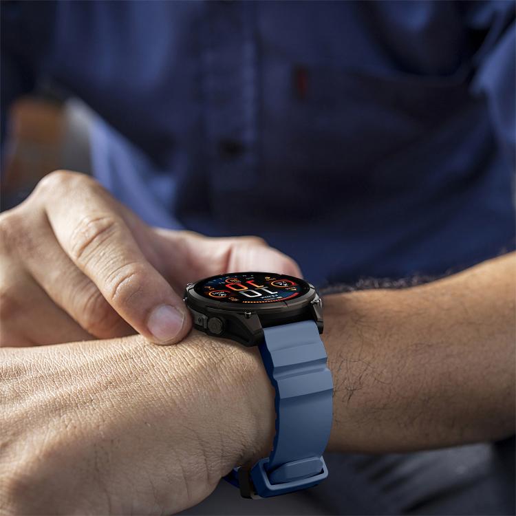 For Gamin 26mm Wild Trail Sport Silicone Watch Band