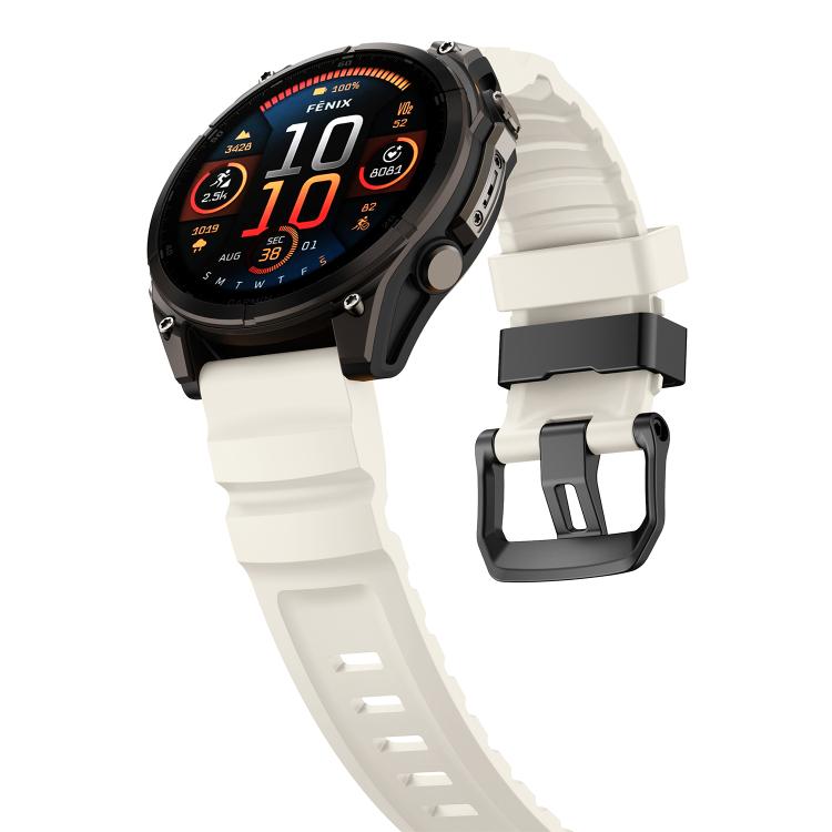 For Gamin 26mm Wild Trail Sport Silicone Watch Band