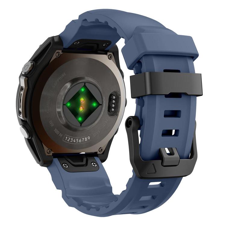 For Gamin 22mm Wild Trail Sport Silicone Watch Band