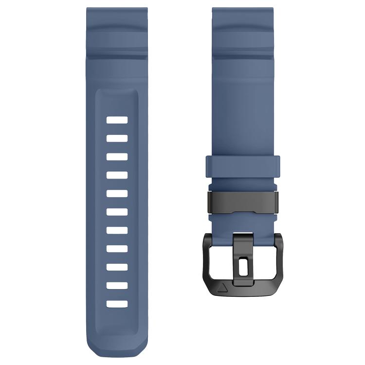 For Gamin 22mm Wild Trail Sport Silicone Watch Band