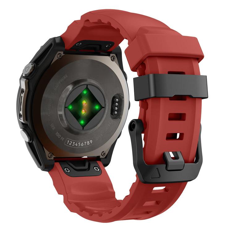 For Gamin 22mm Wild Trail Sport Silicone Watch Band