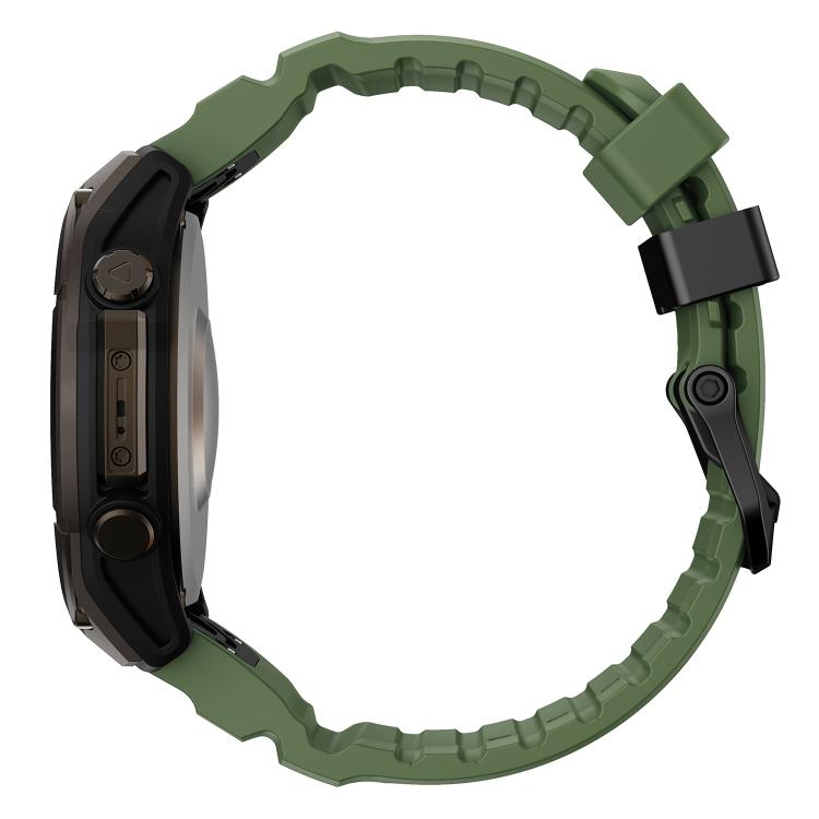 For Gamin 22mm Wild Trail Sport Silicone Watch Band