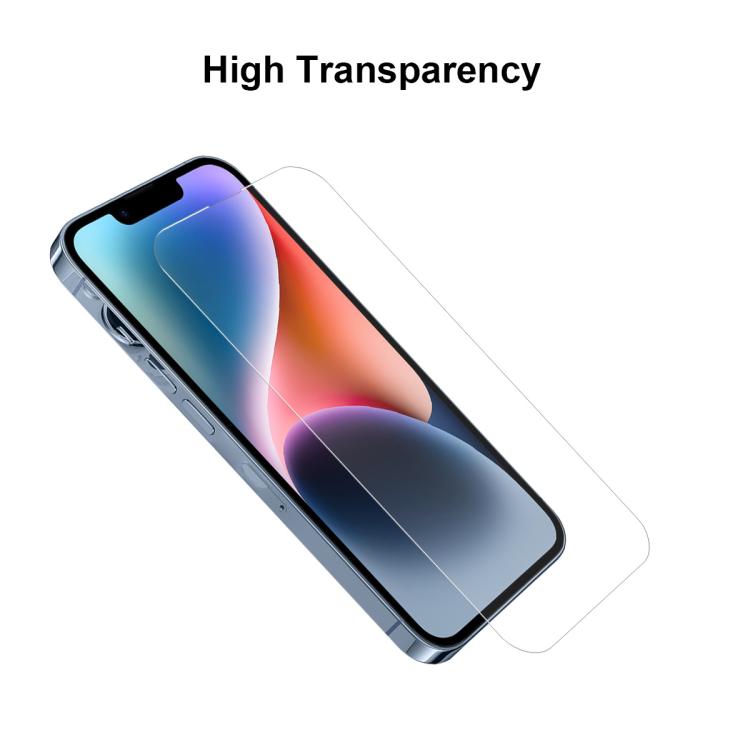 For iPhone 16 Pro JUNSUNMAY 25pcs Thickened Glue No White Edge Screen Tempered Glass Film
