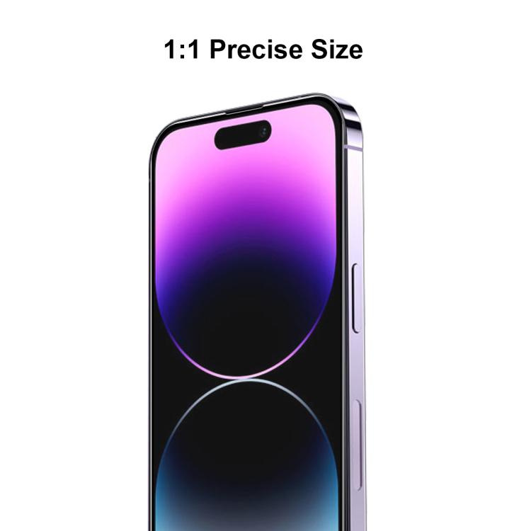 For iPhone 16 Plus JUNSUNMAY 25pcs Thickened Glue No White Edge Screen Tempered Glass Film