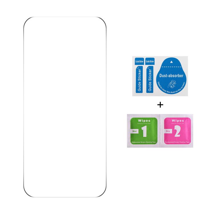 For iPhone 17 Pro JUNSUNMAY 25pcs Thickened Glue No White Edge Screen Tempered Glass Film