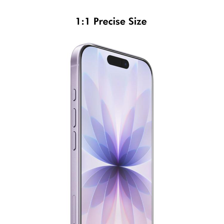 For iPhone 17 JUNSUNMAY 25pcs Thickened Glue No White Edge Screen Tempered Glass Film