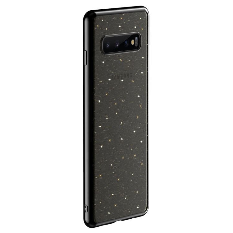 SULADA Shine Series Drop-proof TPU+ Plating Powder Protective Case for Galaxy S10