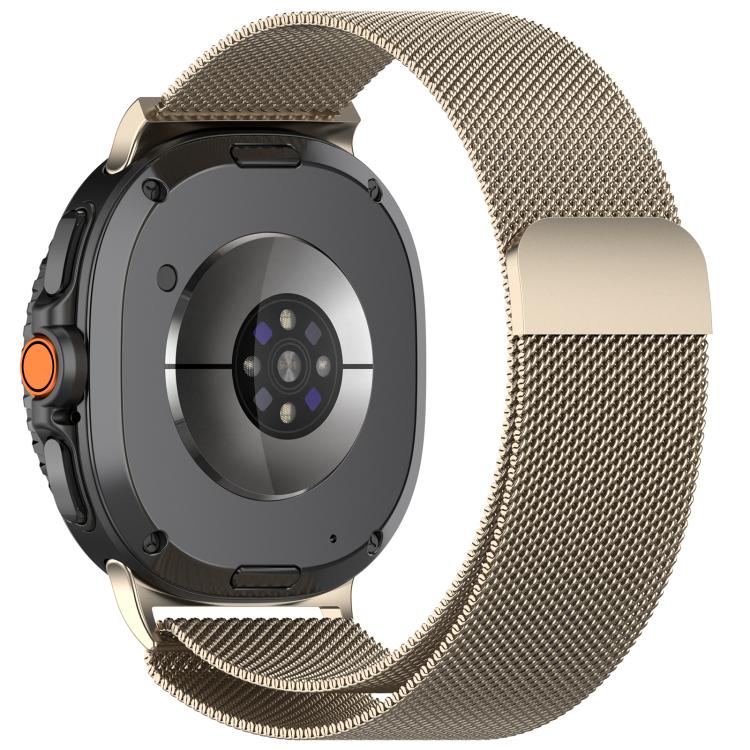 For Samsung Galaxy Watch8 / Watch8 Classic Milan Magnetic Stainless Steel Watch Band