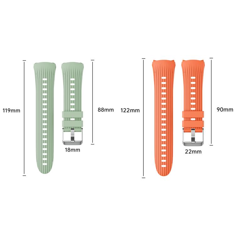 For Huawei Watch 5 46mm Vertical Silicone Watch Band