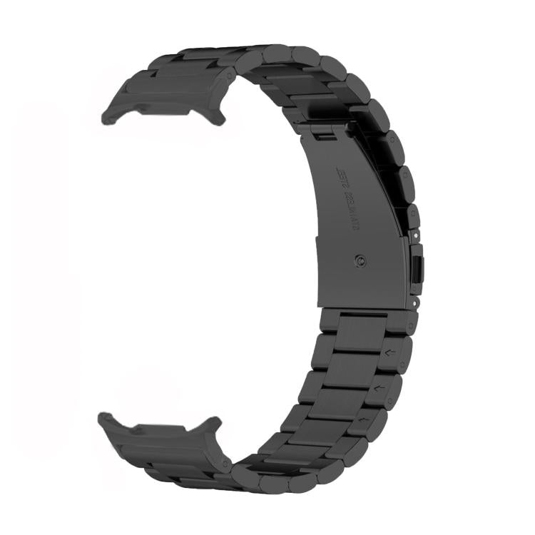 For Samsung Galaxy Watch8 / Watch8 Classic Three Beads Stainless Steel Watch Band with Removal Tool