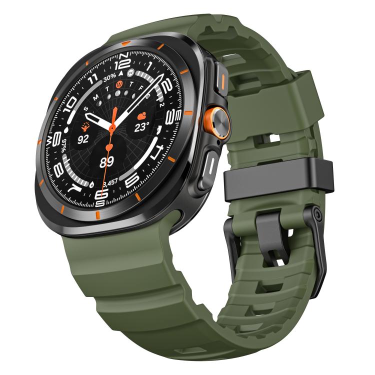 For Samsung Galaxy Watch Ultra 47mm / Ultra 2025 Wild Trail Silicone Sports Watch Band