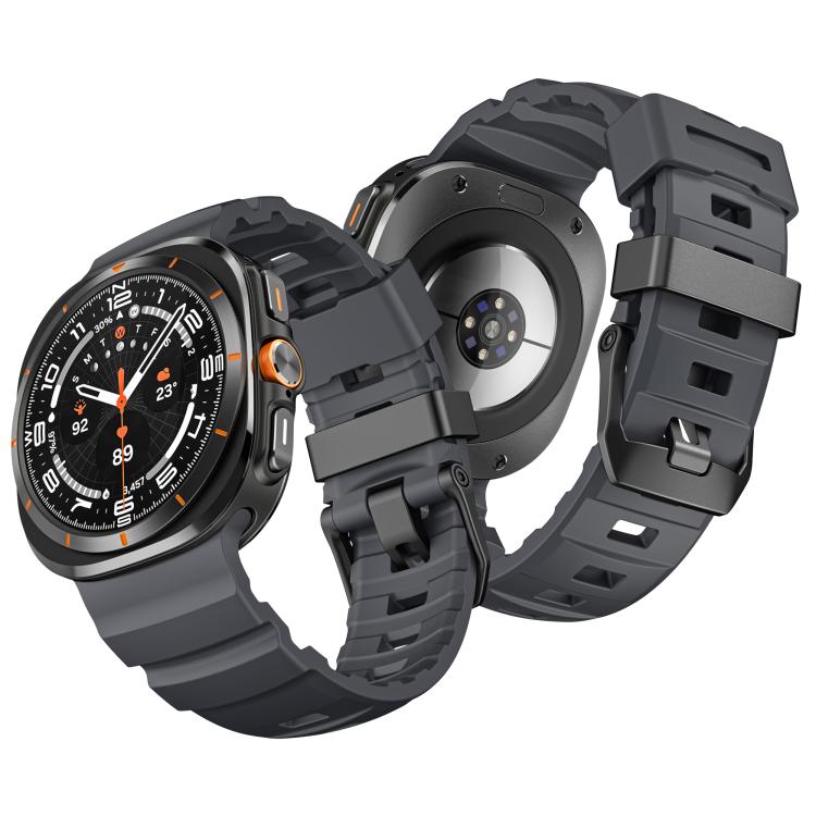 For Samsung Galaxy Watch Ultra 47mm / Ultra 2025 Wild Trail Silicone Sports Watch Band