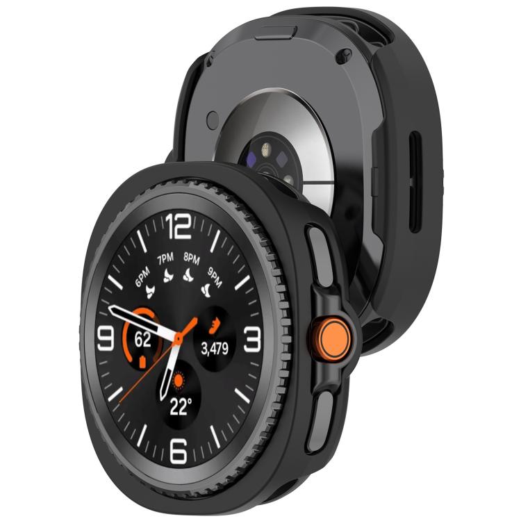For Samsung Galaxy Watch8 Classic 46mm Half Coverage Hollow PC Watch Cover