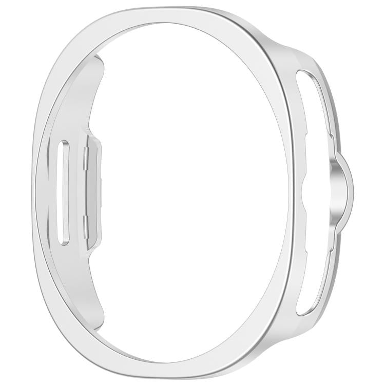 For Samsung Galaxy Watch8 Classic 46mm Half Coverage Hollow PC Watch Cover - Silver