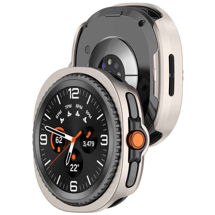 For Samsung Galaxy Watch8 Classic 46mm Half Coverage Hollow PC Watch Cover