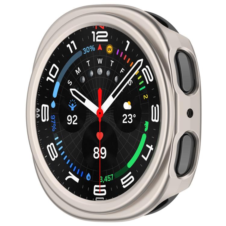 For Samsung Galaxy Watch 8 44mm Half Coverage Hollow PC Watch Cover