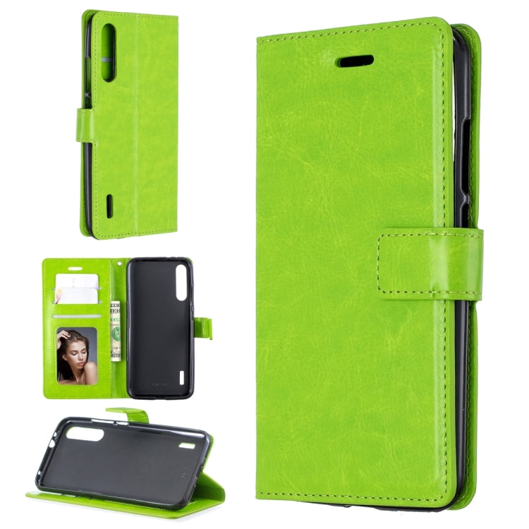 For Xiaomi Mi 9 Crazy Horse Texture Horizontal Flip Leather Case with Holder & Card Slots & Wallet & Photo Frame