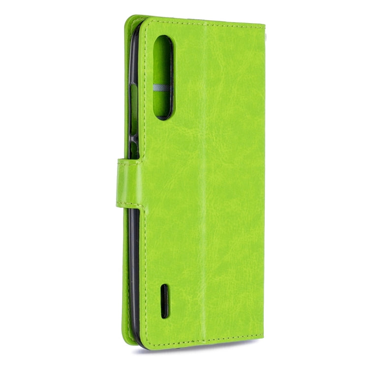 Crazy Horse Texture Horizontal Flip Leather Case with Holder & Card Slots & Wallet & Photo Frame For Xiaomi Mi A3