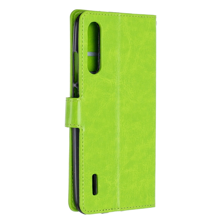Crazy Horse Texture Horizontal Flip Leather Case with Holder & Card Slots & Wallet & Photo Frame For Xiaomi Mi A3