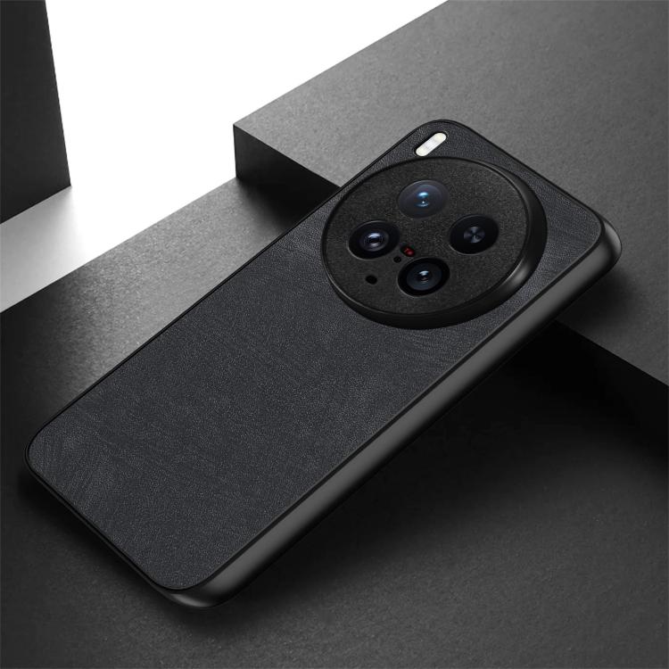 For vivo X200 Ultra Vintage Leather PC Back Cover Phone Case