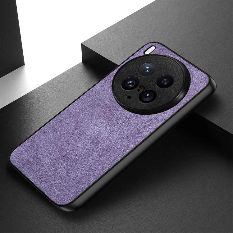 For vivo X200 Ultra Vintage Leather PC Back Cover Phone Case